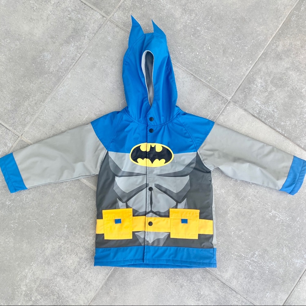 Lined Batman Rain Coat